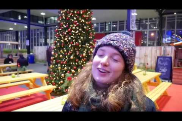 First TU/e Christmas market (at Eindhoven University of Technology). Our video reporter Collin Wagenmakers asks visitors what ...