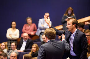 Stijn Steenbakkers van het CDA. Foto | Bart van Overbeeke Stijn Steenbakkers van het CDA. Foto | Bart van Overbeeke