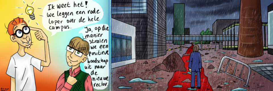 Comic | Elles Raaijmakers  Inkleuren | Minke Nijenhuis