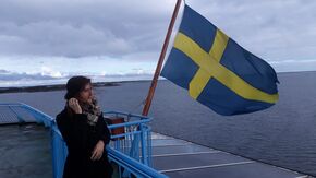 Boat to Åland. Boat to Åland.