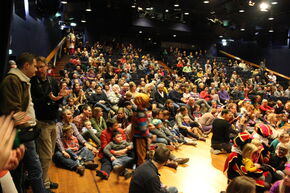 Sint aan de TU/e. Foto | Maarten van Helden Sint aan de TU/e. Foto | Maarten van Helden
