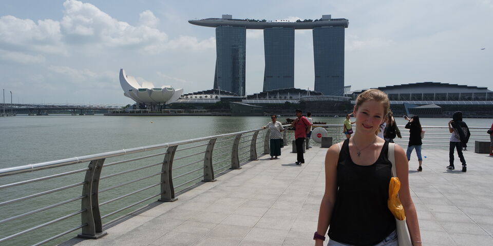 Marina Bay Sands Hotel.