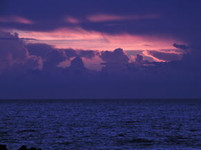 Zonsopkomst in Kenting. Zonsopkomst in Kenting.