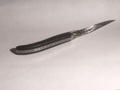 Maarten Pieterson's knife. Photo | Maarten Pieterson