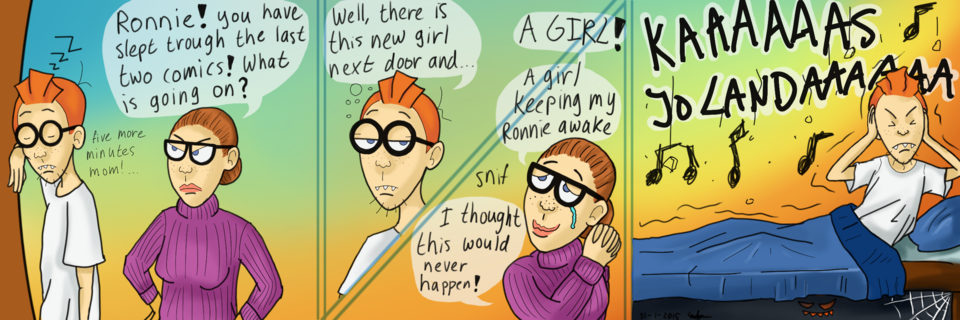 Comic | Elles Raaijmakers. Inkleuren | Minke Nijenhuis