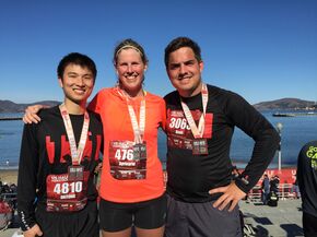 US Half Marathon in San Fransisco. US Half Marathon in San Fransisco.