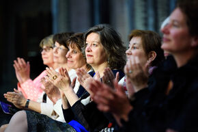 In de Catharinakerk. Foto | Bart van Overbeeke In de Catharinakerk. Foto | Bart van Overbeeke