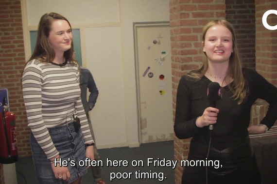 Neem een rondleiding door het 21 kamers tellende studentenhuis aan de Tramstraat.
Video | Fabian Lucas Luijckx