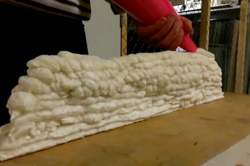 Testing 3D ice printing at Eindhoven University of Technology for ice project in Harbin. Video | Arno Pronk.