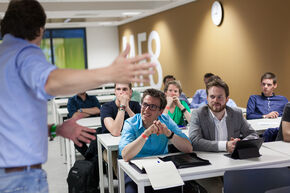 Leren van ondernemers met ervaring. Foto | Bart van Eijden Leren van ondernemers met ervaring. Foto | Bart van Eijden