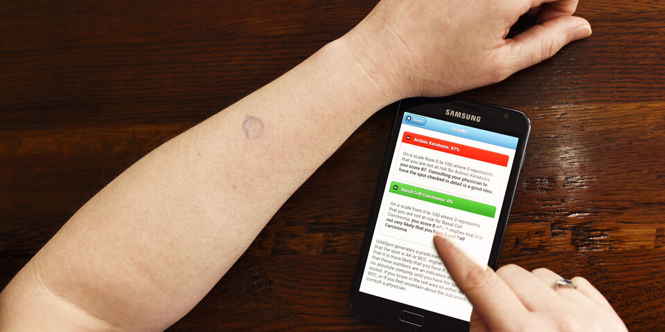 De app OddSpot. Foto | Bart van Overbeeke