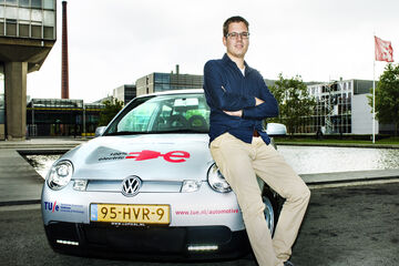 Joost van Boekel bij de Lupo. Foto | Rien Meulman