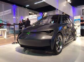 TU/ecomotive onthulde 'Nova'. TU/ecomotive onthulde 'Nova'.