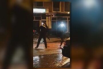 Leidse studenten bekladden ‘gaybrapad’ tijdens ontgroening