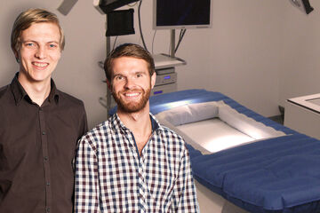 Ivo de Visser (rechts) en Jelle Loogman. Foto | Rien Meulman