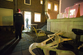 Aanschuiven bij het Bachushuis. Foto | Rien Meulman Aanschuiven bij het Bachushuis. Foto | Rien Meulman