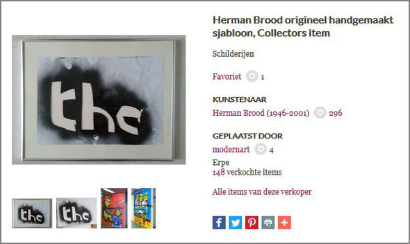 Als 'collector's item' op een veilingsite. Als 'collector's item' op een veilingsite.