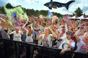 Holi Fusion Festival. Foto | Bart van Overbeeke