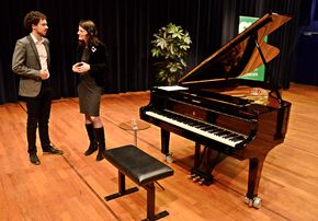 Masterclass piano, Jan-Pieter Rooij. Foto | Satyaki Chaudhuri Masterclass piano, Jan-Pieter Rooij. Foto | Satyaki Chaudhuri