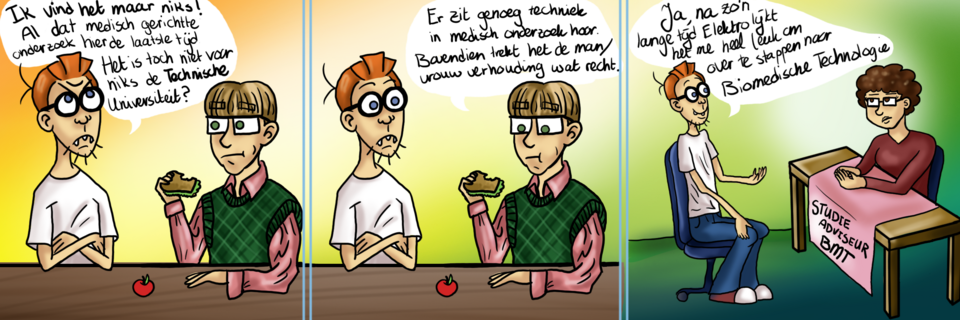 Comic | Elles Raaijmakers Inkleuren | Minke Nijenhuis