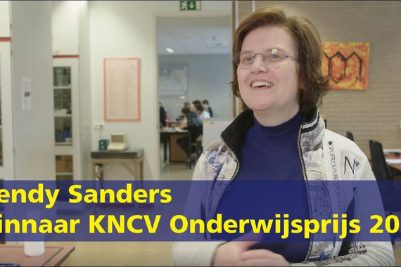 Teaching Award 2018 of the Royal Netherlands Chemical Society for Wendy Sanders (video is in Dutch).