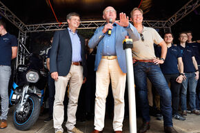 Drie ambassadeurs. Foto | Bart van Overbeeke