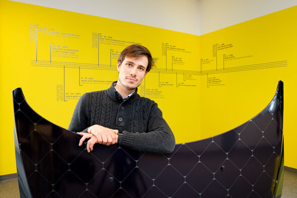 Lightyear CEO Lex Hoefsloot. Photo | Bart van Overbeeke Lightyear CEO Lex Hoefsloot. Photo | Bart van Overbeeke