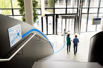 Impressie van de beoogde TU/e Workwalk. Foto | Bart van Overbeeke