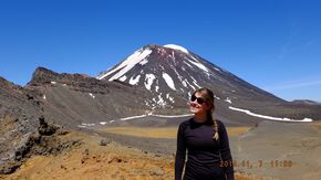 Mt. Ngarahoe. Mt. Ngarahoe.