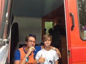 Tom Siebelt (left) and Sjors Cornielje. Tom Siebelt (left) and Sjors Cornielje.