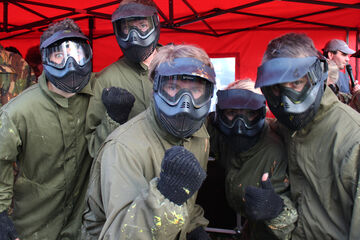 Paintball bij Intermate. Foto | Intermate