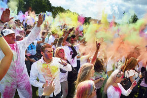 Holi Fusion Festival. Foto | Bart van Overbeeke