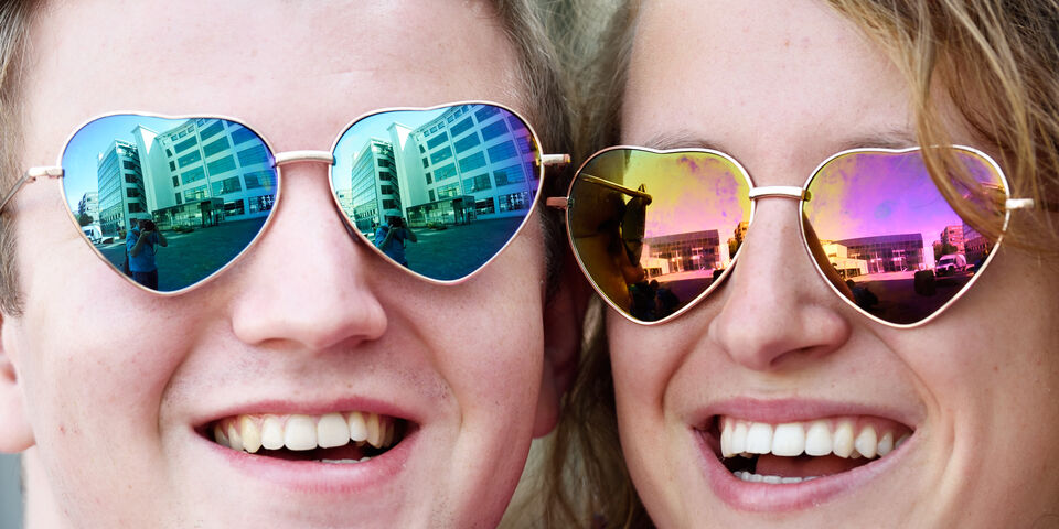 Bekijk de stads eens met een andere bril. Foto | Bart van Overbeeke