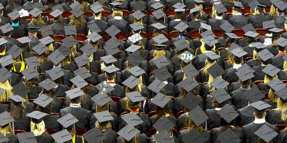 Welke universiteit trekt de meeste studenten?