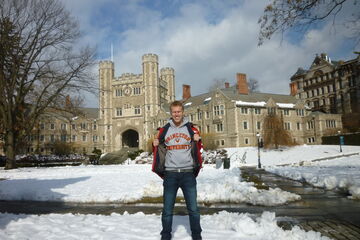 Peter Rindt in Princeton.