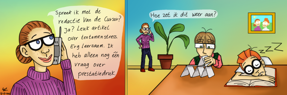 Comic | Elles Raaijmakers Inkleuren | Minke Nijenhuis