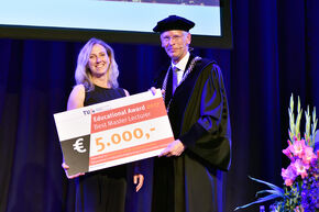 Yvonne de Kort and Frank Baaijens. Photo | Bart van Overbeeke Yvonne de Kort and Frank Baaijens. Photo | Bart van Overbeeke