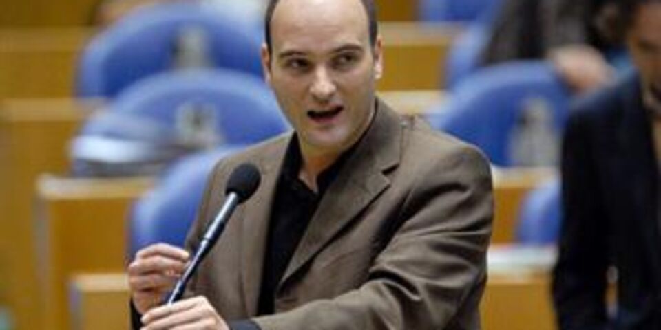 Jasper van Dijk, lid van de Tweede Kamer voor de SP.