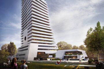 Impressie van de Bunker met toren | Powerhouse Company