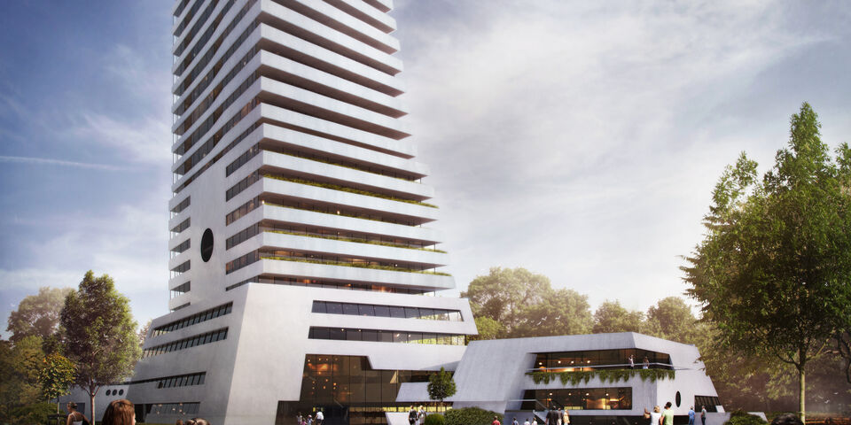 Impressie van de Bunker met toren | Powerhouse Company