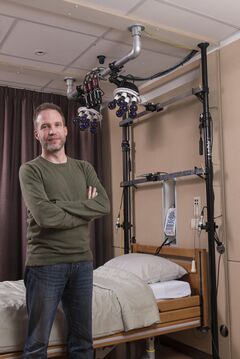 Sleep researcher Sebastiaan Overeem. Photo | Kempenhaeghe Sleep researcher Sebastiaan Overeem. Photo | Kempenhaeghe