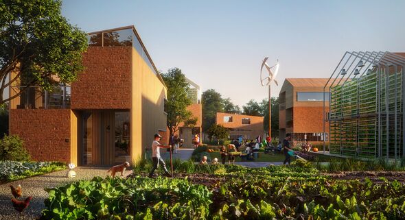 Artist's impression of the Brainport Smart District | © UNStudio, made by Plomp Artist's impression of the Brainport Smart District | © UNStudio, made by Plomp