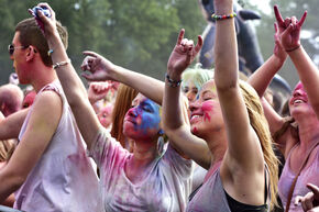 Holi Fusion Festival. Foto | Bart van Overbeeke