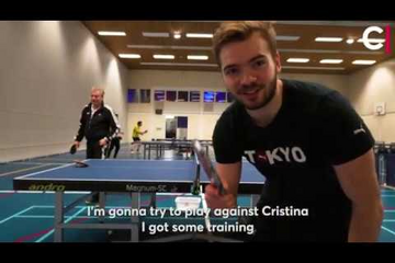 Kevin's back! So get your weekend started with this video of Kevin learning the ropes at table tennis at Students Table Tennis ...