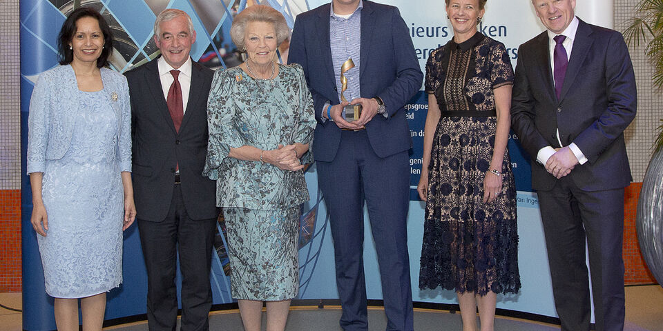 TU/e-alumnus gekozen tot Ingenieur van het Jaar