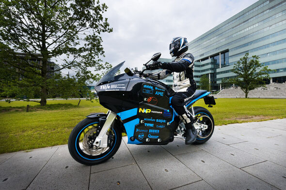 De nieuwe motor van STORM. Foto | Rien Meulman De nieuwe motor van STORM. Foto | Rien Meulman
