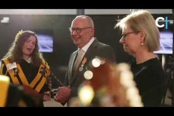 Eindhoven University of Technology saying goodbye to Jo van Ham, vice president of the TU/e Executive Board. Video by Mathias ...