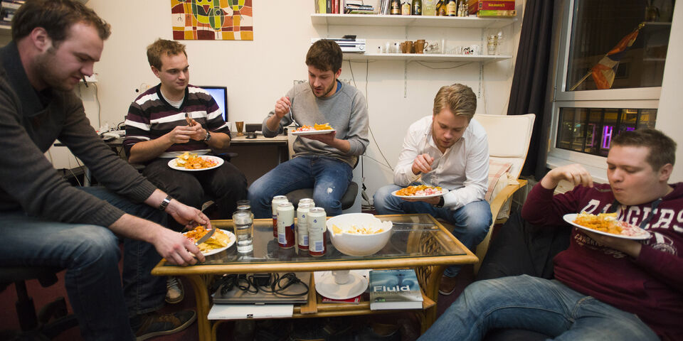 Aanschuiven bij het Bachushuis. Foto | Rien Meulman