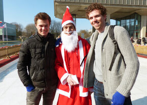 Schaatsen met de Wervingsdagen. Schaatsen met de Wervingsdagen.