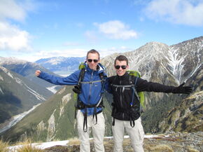 Ruben Merks (links) en Henrik Beelen. Ruben Merks (links) en Henrik Beelen.